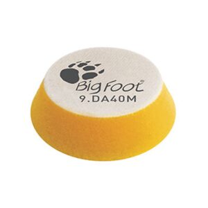 Fine random orbital foam pad (Yellow) 30/45mm,  6 pcs