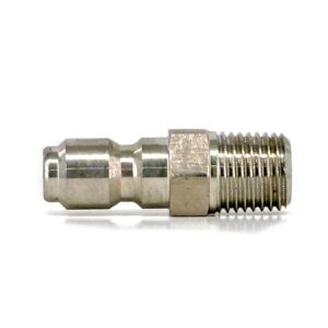 Male Plug SS 1/4"